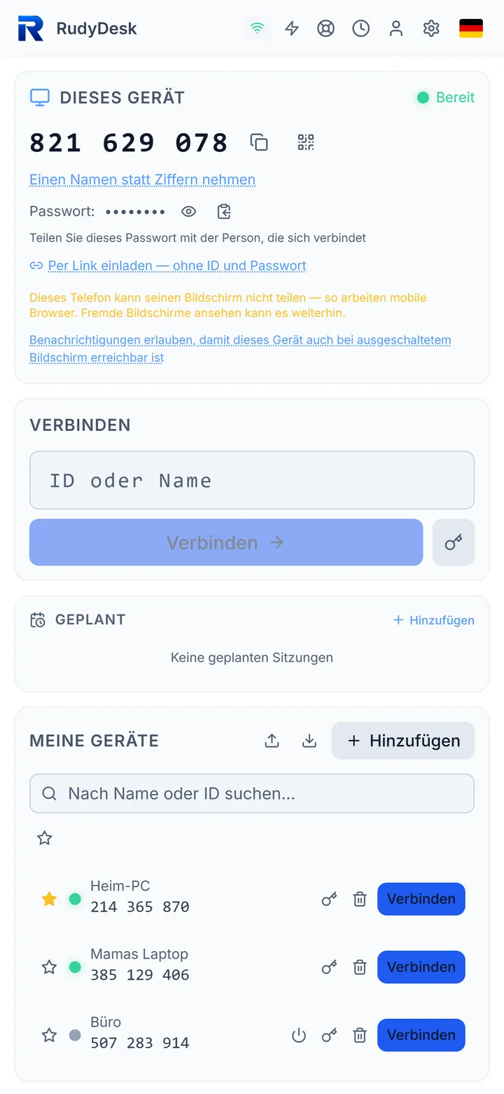 Unbeaufsichtigter Zugriff auf Ihren Computer